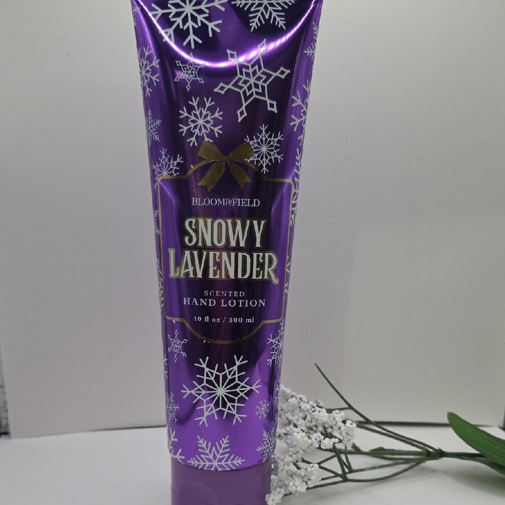 Bloom & Field Snowy Lavender Hand Lotion, New